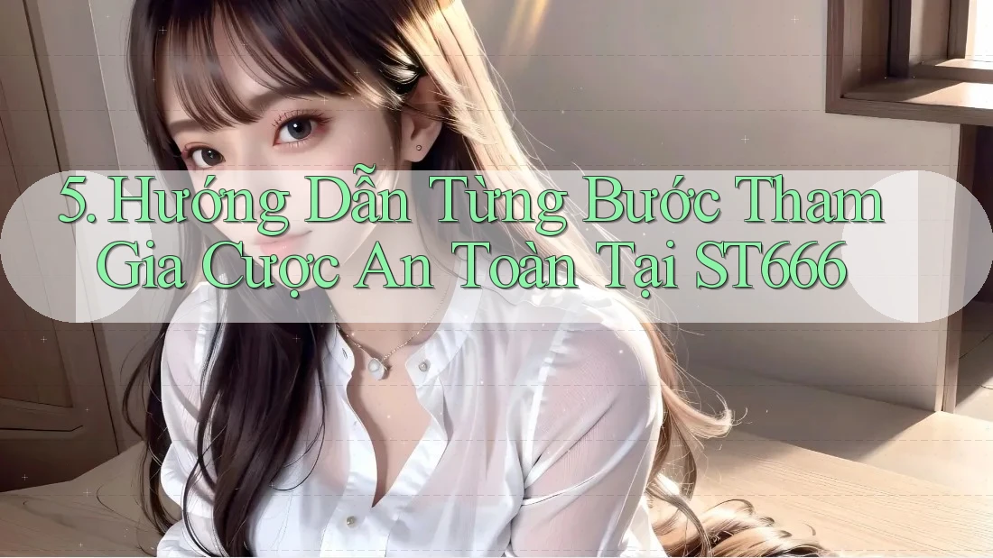 5. Hướng Dẫn Từng Bước Tham Gia Cược An Toàn Tại ST666 5. Hướng Dẫn Từng Bước Tham Gia Cược An Toàn Tại ST666