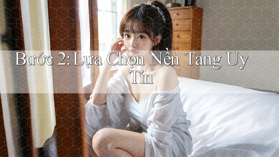 Bước 2: Lựa Chọn Nền Tảng Uy Tín Bước 2: Lựa Chọn Nền Tảng Uy Tín