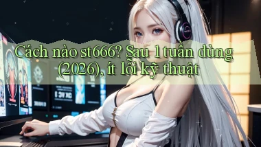 Cách nào st666 sau 1 tuần dùng (2026), ít lỗi kỹ thuật