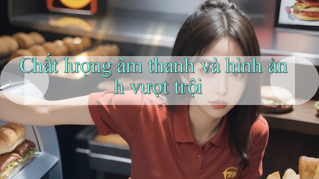 Chất lượng âm thanh và hình ảnh vượt trội Chất lượng âm thanh và hình ảnh vượt trội
