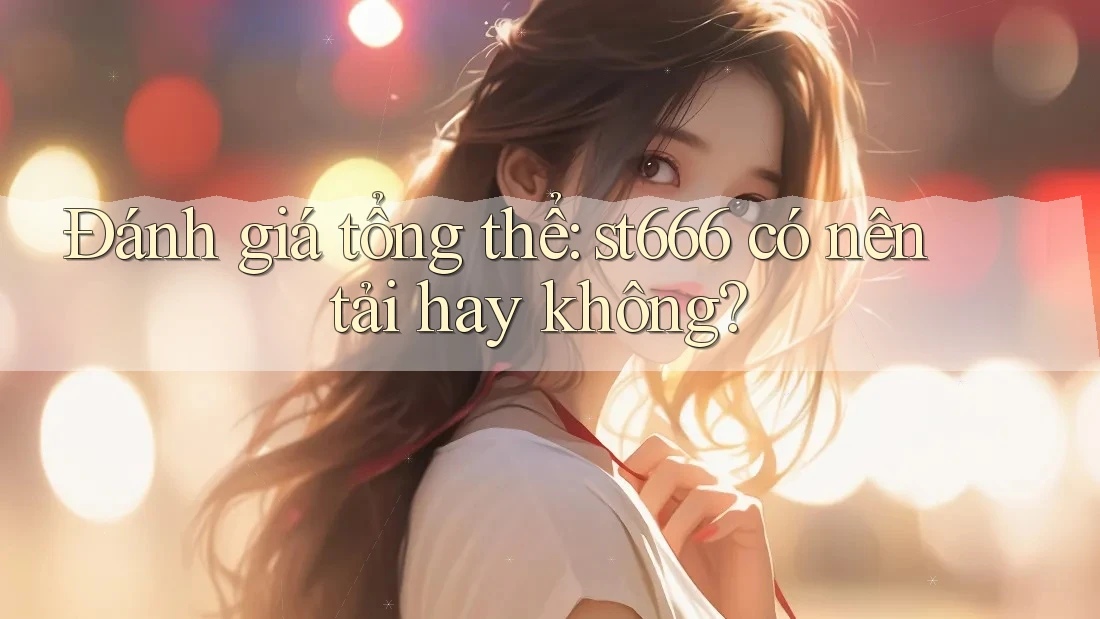 Đánh giá tổng thể: st666 có nên tải hay không? Đánh giá tổng thể: st666 có nên tải hay không?