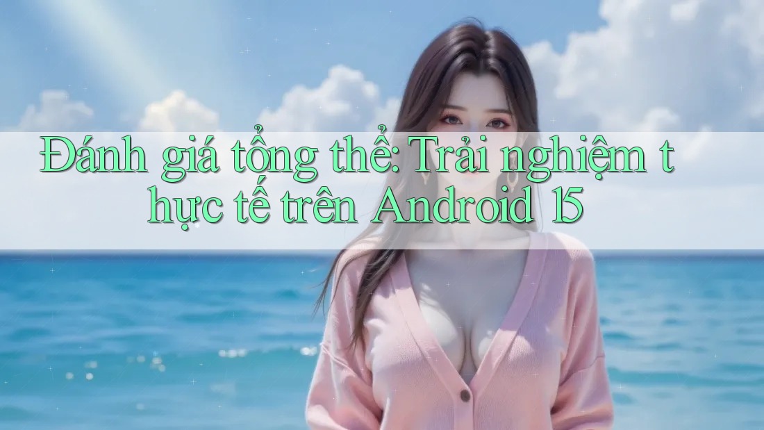 Đánh giá tổng thể: Trải nghiệm thực tế trên Android 15 Đánh giá tổng thể: Trải nghiệm thực tế trên Android 15