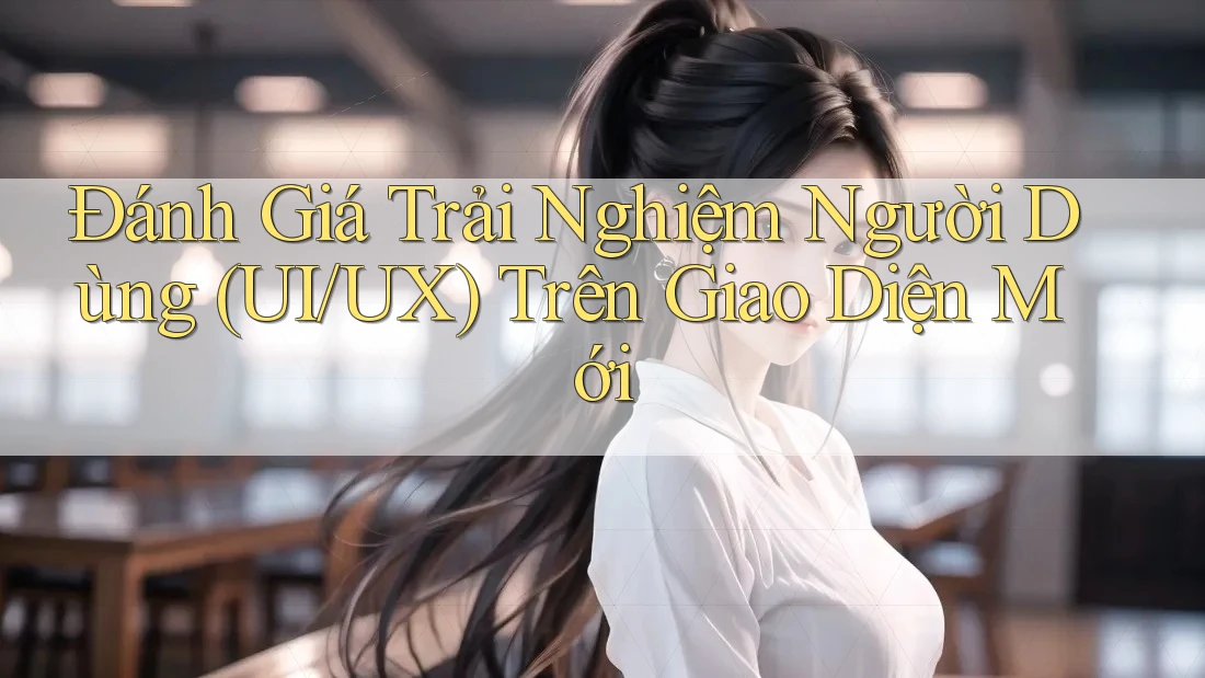 Đánh Giá Trải Nghiệm Người Dùng (UI/UX) Trên Giao Diện Mới Đánh Giá Trải Nghiệm Người Dùng (UI/UX) Trên Giao Diện Mới