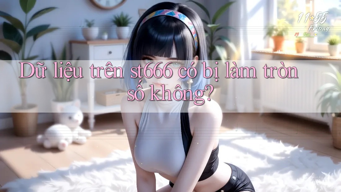 Dữ liệu trên st666 có bị làm tròn số không? Dữ liệu trên st666 có bị làm tròn số không?