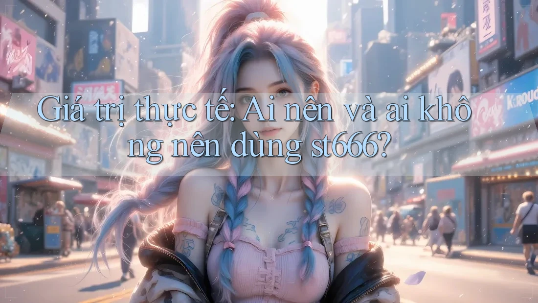 Giá trị thực tế: Ai nên và ai không nên dùng st666? Giá trị thực tế: Ai nên và ai không nên dùng st666?