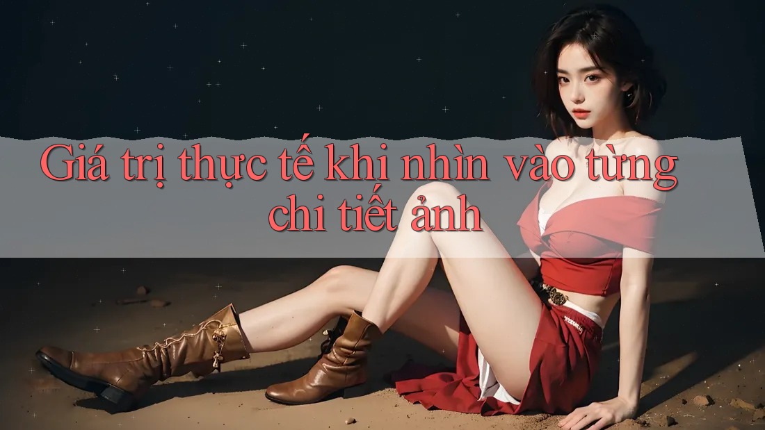 Giá trị thực tế khi nhìn vào từng chi tiết ảnh Giá trị thực tế khi nhìn vào từng chi tiết ảnh