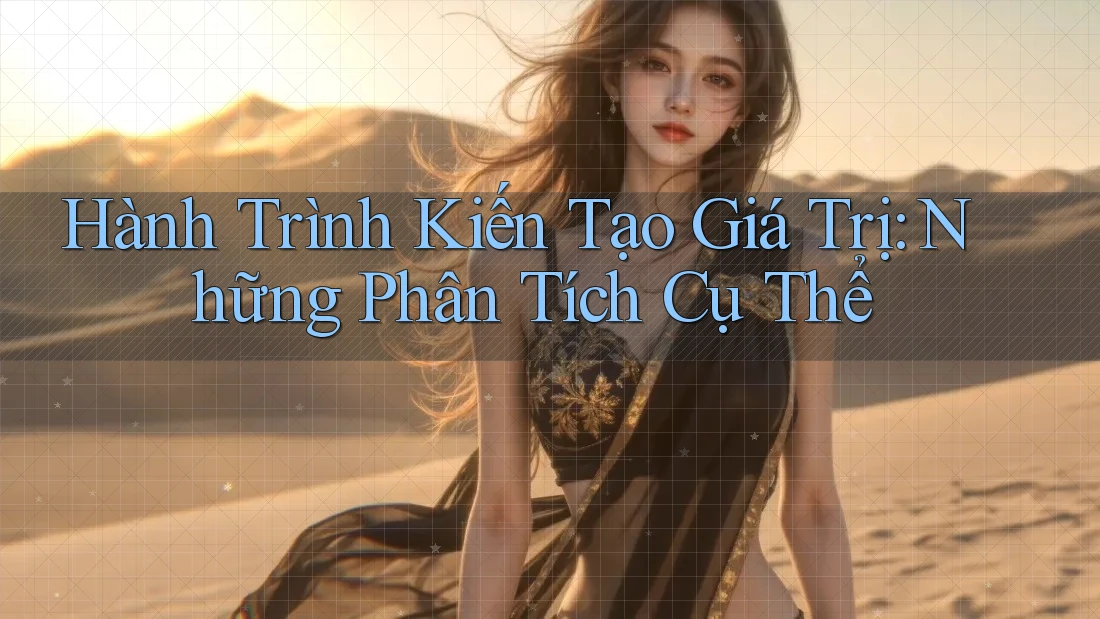 Hành Trình Kiến Tạo Giá Trị: Những Phân Tích Cụ Thể Hành Trình Kiến Tạo Giá Trị: Những Phân Tích Cụ Thể