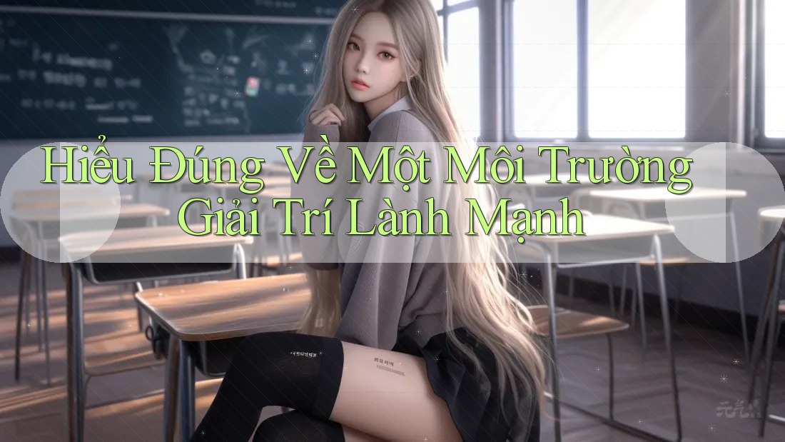 Hiểu Đúng Về Một Môi Trường Giải Trí Lành Mạnh Hiểu Đúng Về Một Môi Trường Giải Trí Lành Mạnh