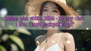 khám phá st666 2026   từ tay chơi lớn fixed jackpot là gì