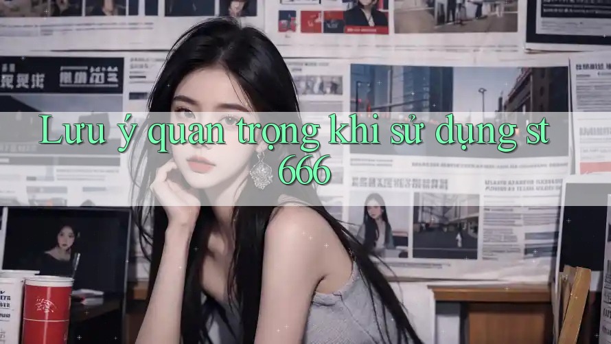 Lưu ý quan trọng khi sử dụng st666 Lưu ý quan trọng khi sử dụng st666