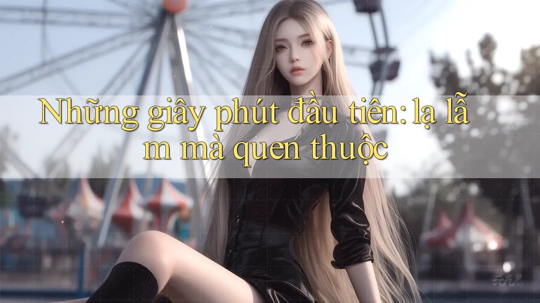 Những giây phút đầu tiên: lạ lẫm mà quen thuộc Những giây phút đầu tiên: lạ lẫm mà quen thuộc