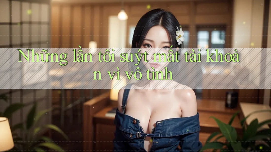 Những lần tôi suýt mất tài khoản vì vô tình