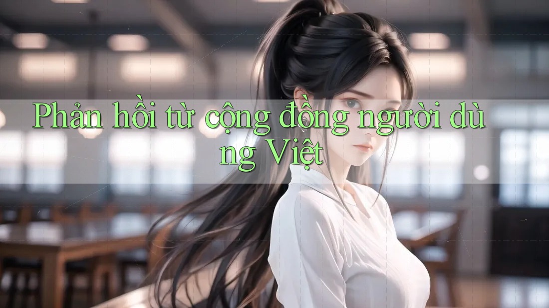 Phản hồi từ cộng đồng người dùng Việt Phản hồi từ cộng đồng người dùng Việt