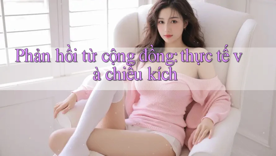 Phản hồi từ cộng đồng: thực tế và chiều kích Phản hồi từ cộng đồng: thực tế và chiều kích