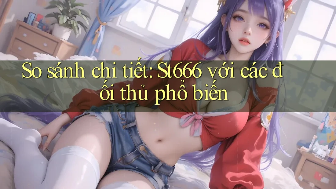 So sánh chi tiết: St666 với các đối thủ phổ biến