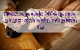 St666 cập nhật 2026 áp dụng ngay cách nhận biết phishing