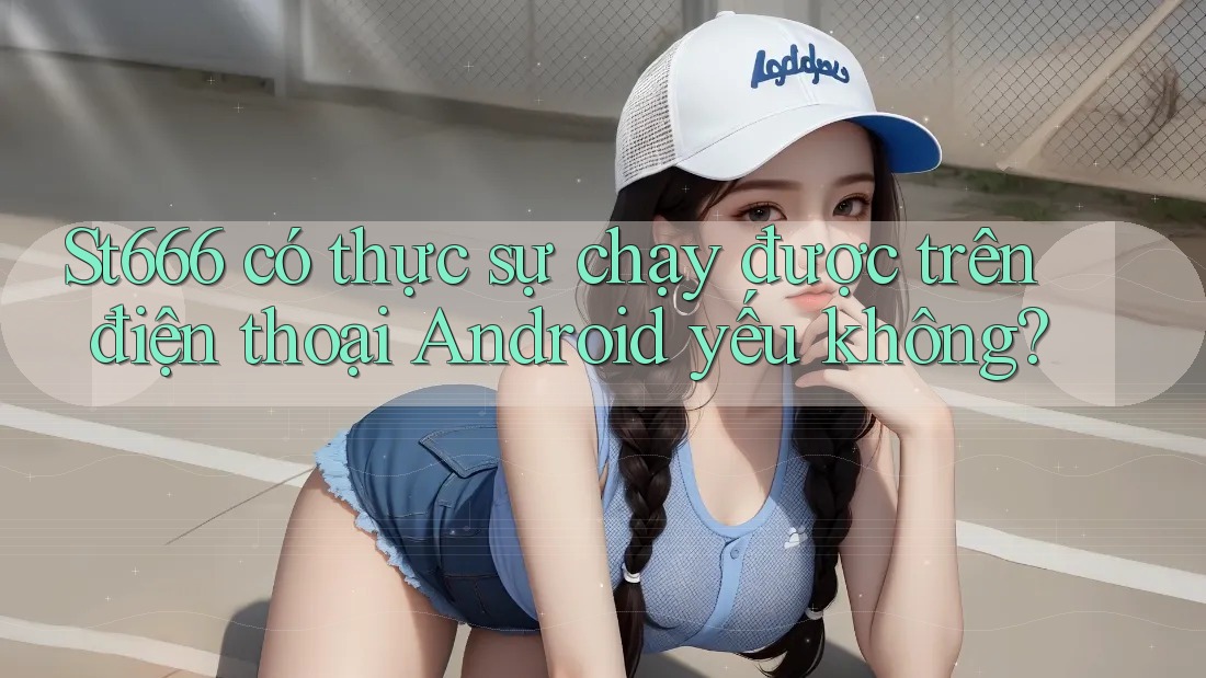 St666 có thực sự chạy được trên điện thoại Android yếu không? St666 có thực sự chạy được trên điện thoại Android yếu không?