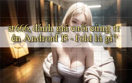 st666, đánh giá cuối cùng trên Android 15   fold là gì